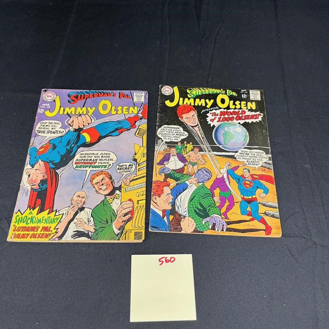 Jimmy Olsen DC Silver Age Comics (1 of 2)