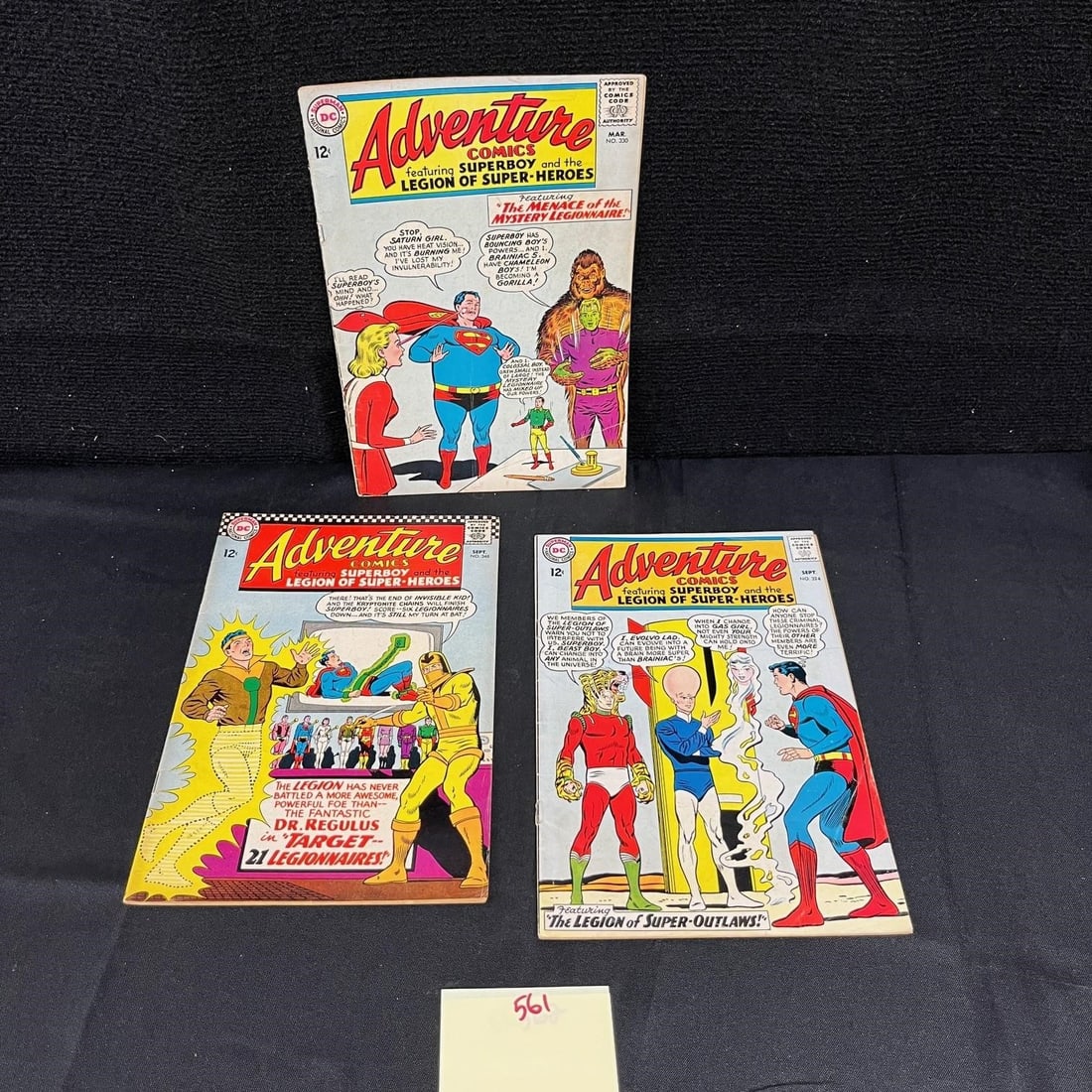 Adventure Comics Silver Age Legion of SH Comics (1 of 2)