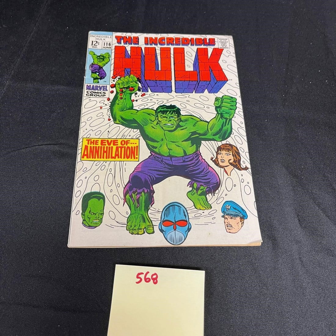 Hulk 116 Marvel Silver Age Comic (1 of 2)