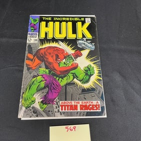 Hulk 106 Marvel Silver Age Comic Book