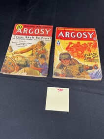 Argosy Pulp Magazine group of 2