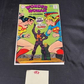 Wonder Woman 177 DC Silver Age vs Supergirl