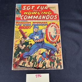 Sgt. Fury & Howling Commandos 10 Cap Key