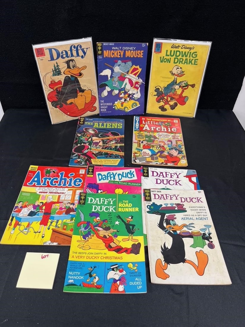 Mix of Golden & Silver Age Comic Books (1 of 1)