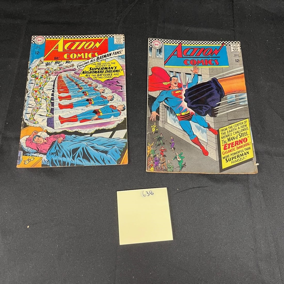 Action Comics DC Silver Age Comic Books (1 of 2)