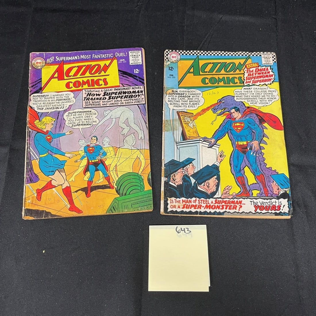 Action Comics Group of 2 Silver Age Comics (1 of 2)