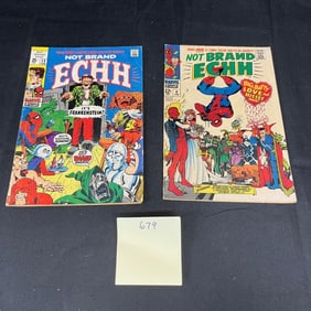 Not Brand Echh 6 & 12 Marvel Silver Age Humor
