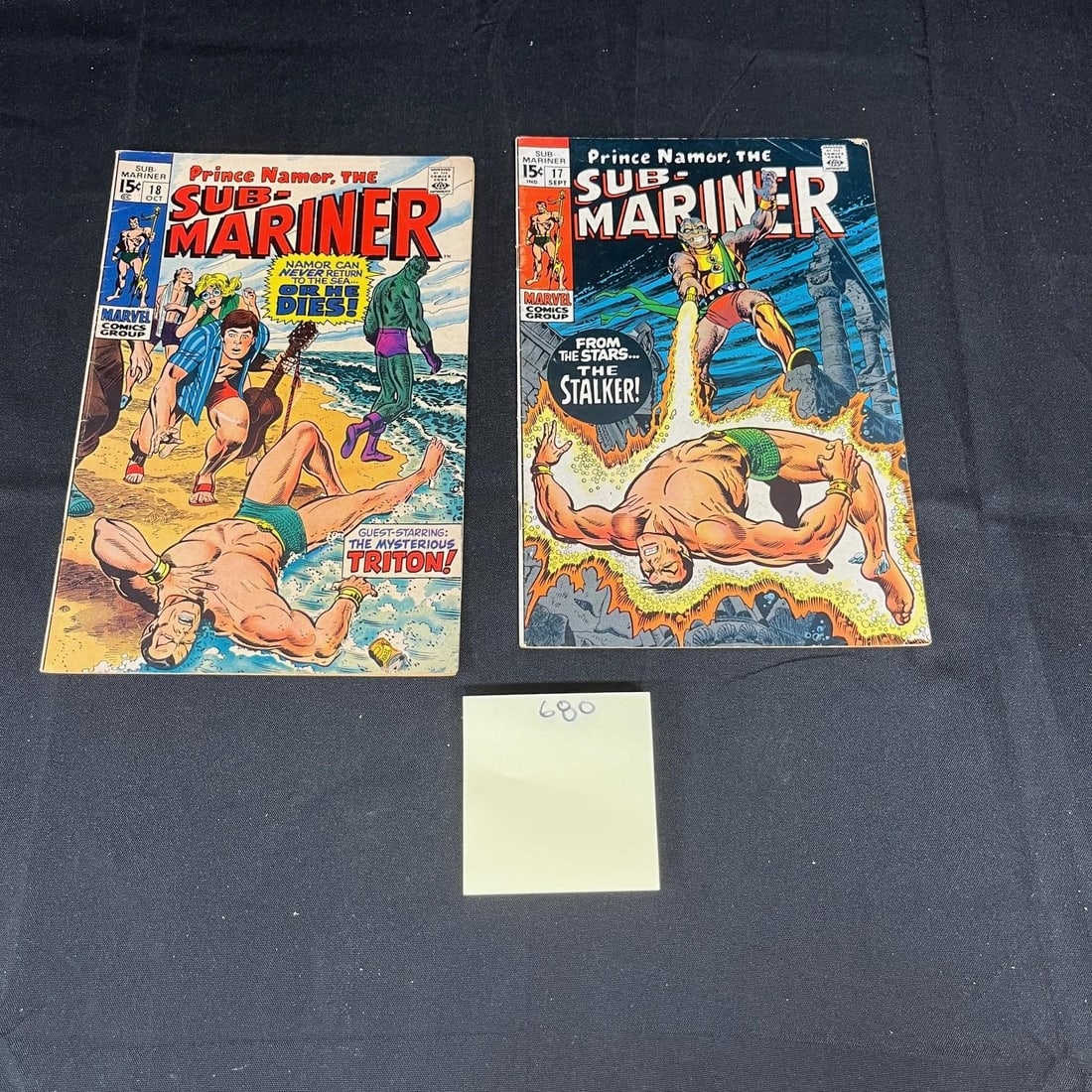 Sub-Mariner 17 & 18 Marvel Silver Age Comics (1 of 2)
