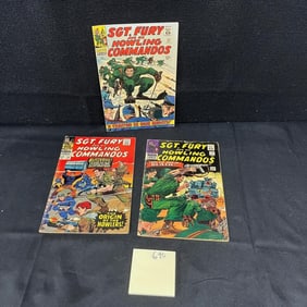 Sgt Fury & His Howling Commandos 31, 32, & 34
