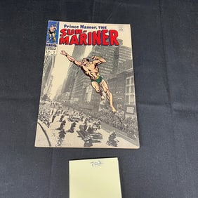 Sub-Mariner 7 Marvel Silver Age Comic