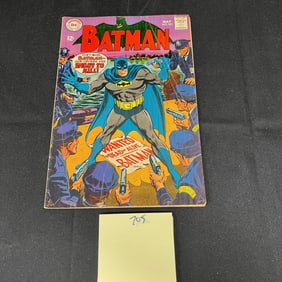 Batman 201 DC Silver Age Comic Book
