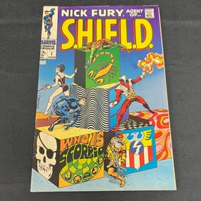 Nick Fury Agent of Shield 1 Classic Steranko Art