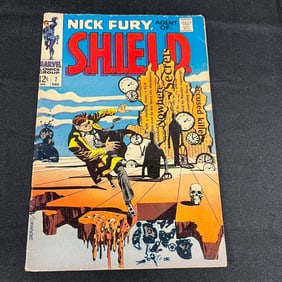Nick Fury Agent of Shield 7 Classic Steranko Art