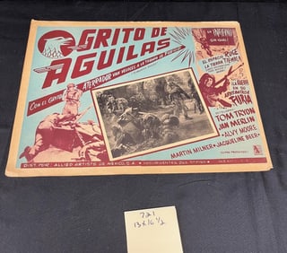 Cry of Eagles Spanish Lobby Card