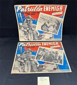Enemy Patrol Spanish Lobby Cards