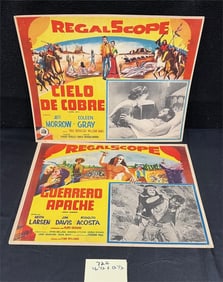 2 Regal Scope Spanish Lobby Cards