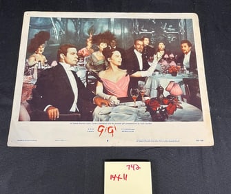 Gigi Original Movie Lobby Card