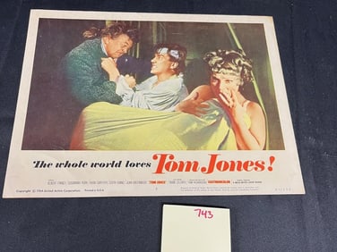 Tom Jones! Original Movie Lobby Card
