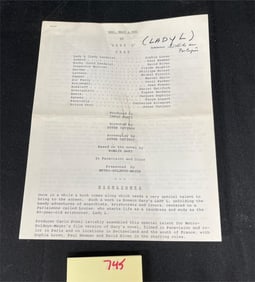 Lady L Movie Original Press Release + Photos