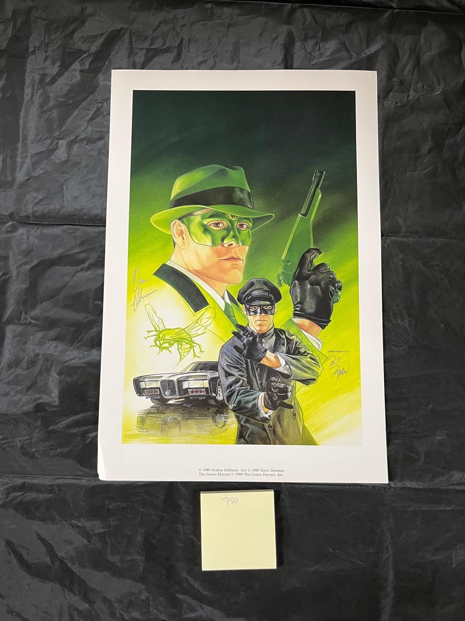 Dave Dorman Signed Green Hornet Print (1 of 3)