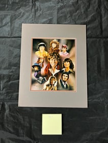 Signed Dr. Who Color Print
