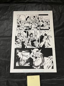Medieval Lady Death WOTW Original Comic Art Page