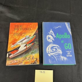 The Beyond & Apollo & Go 1st Print HC Sci-Fi Books