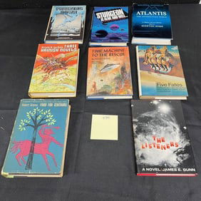 Group of rare 1st Print HC Sci-Fi Novels 50's-60's