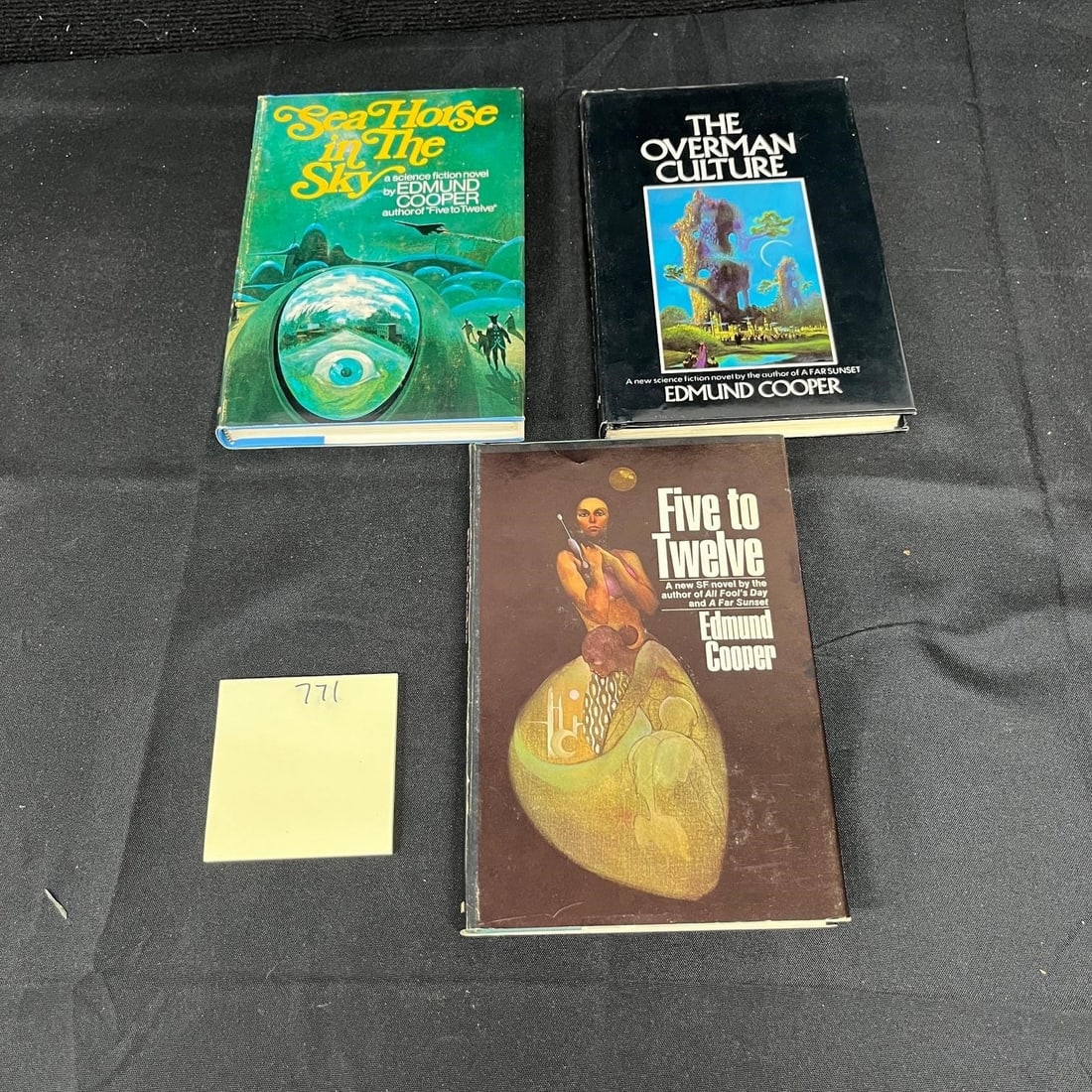 Edmund Cooper rare 1st Print HC Sci-Fi Novels (1 of 2)