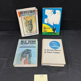 Isaac Asimov1st Print HC Sci-Fi Novels 50's-60's