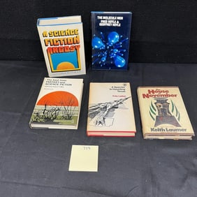 Group of Rare 1st Print HC Sci-Fi Novels 50's-60's