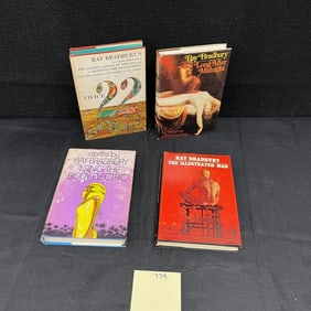 Ray Bradbury 1st Print HC Sci-Fi Novels 50's-60's