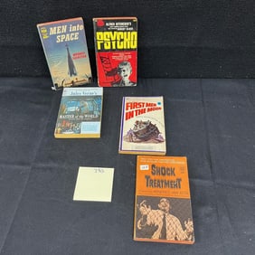 Psycho Paperback Book + Other Horror PBs