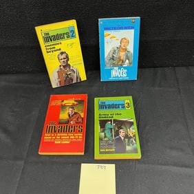 Invaders Serial Paperback Novels Lot