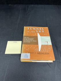 Robert Heinlein Tunnel in the Sky HC 1st Ed. Novel