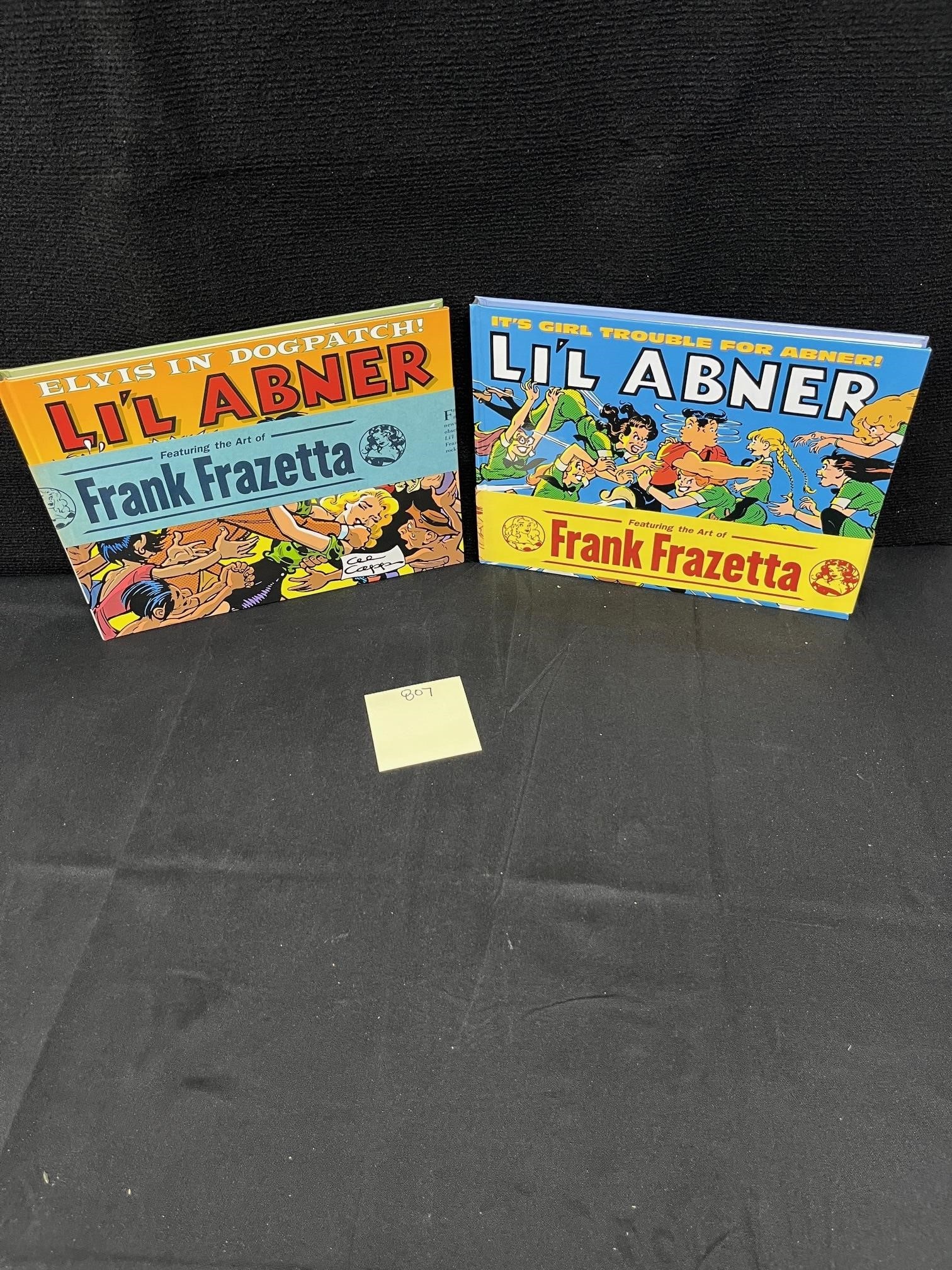 Lil Abner Daily Omnibus of Frank Frazetta Art: Please look at photos carefully. All sales are final. Items sold as is. We offer virtual and in person previews of any lots up until auction day. By placing a bid you agree to allow us to charge the c