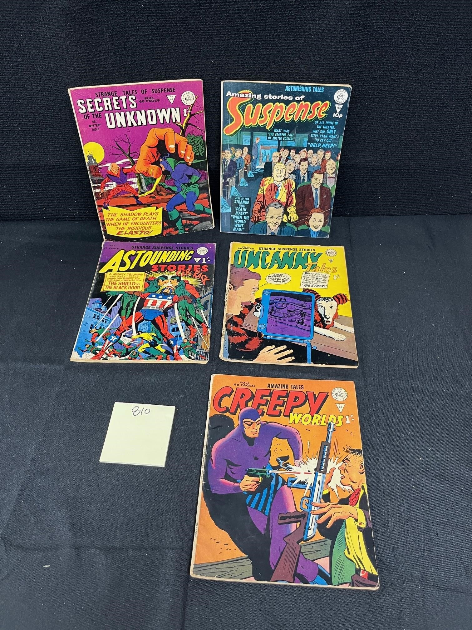 Horror & Sci-Fi UK Pence Variant Comics (1 of 3)