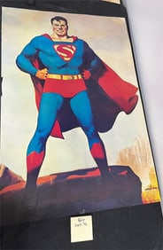 Superman Golden Age Pose Poster