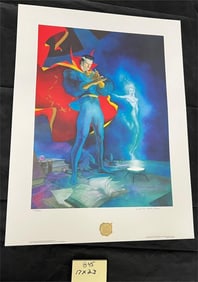 Graham Nolan Signed Marvel Dr. Strange Print