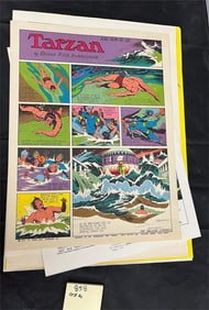 Tarzan & other Comic Strip Prints