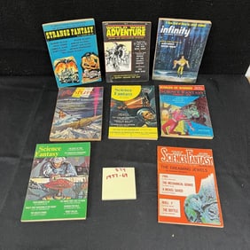 Science Fantasy + Group of Pulp Digest 1957-69