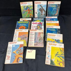 Galaxy Pulp Digest Lot 1960's Group