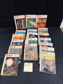 Galaxy Science Fiction Pulp Group from 1950's