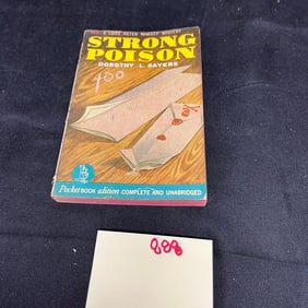 Dorothy Sayers Strong Poison 1st Printing Pocket