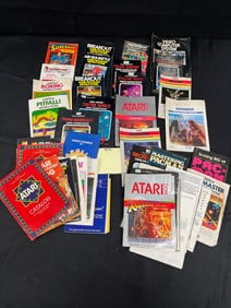 Group of 1980's Video Game Guides & Instructions