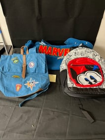 Marvel Varsity Jacket & Disney Backpacks