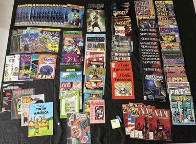Huge Group of Sci-fi, pop culture, marvel mags