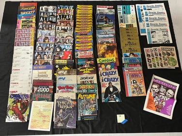 Large Magazine Lot w/ Alias + Fanzines