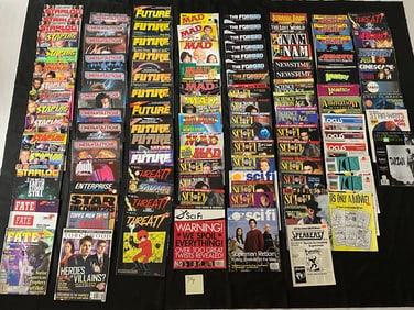 Starlog, Future, Star Wars + Magazines