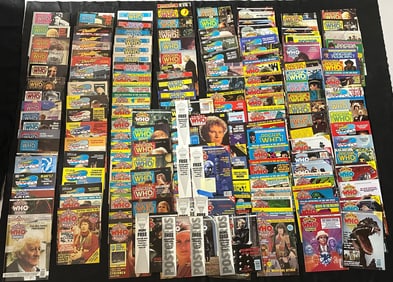 Massive Dr. Who Fanzine Lot, Incredible Find!